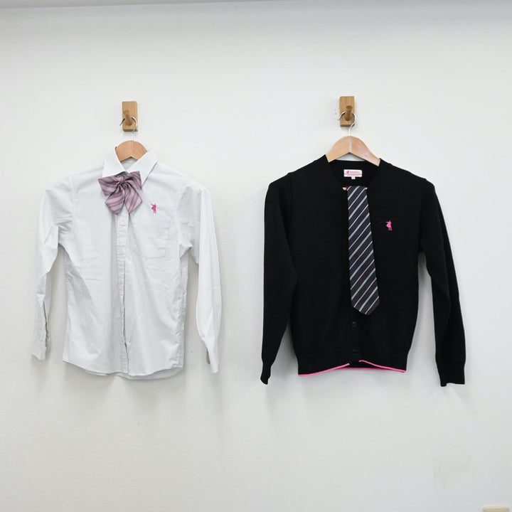 中古制服】千葉県 クラーク記念国際高等学校 女子制服 6点