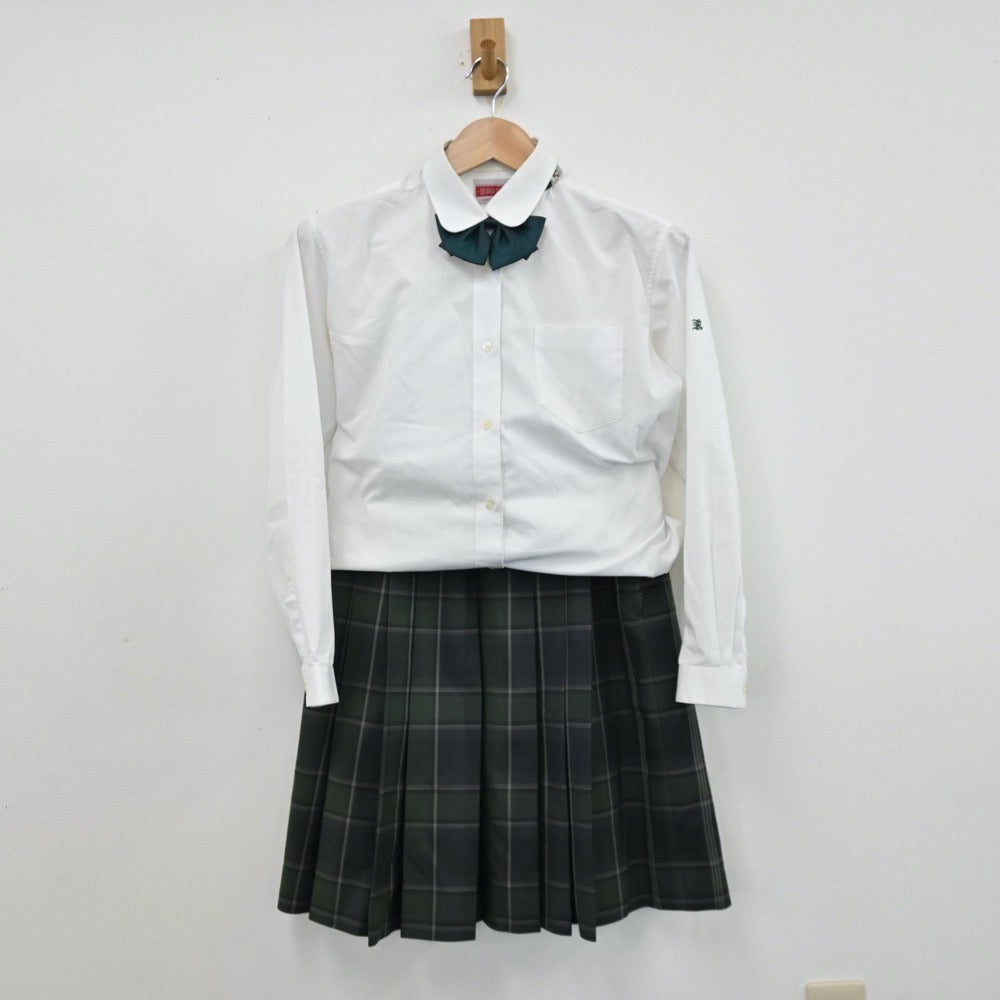 【中古】愛知県 小牧高等学校 女子制服 4点（ブレザー・シャツ・スカート）sf011701