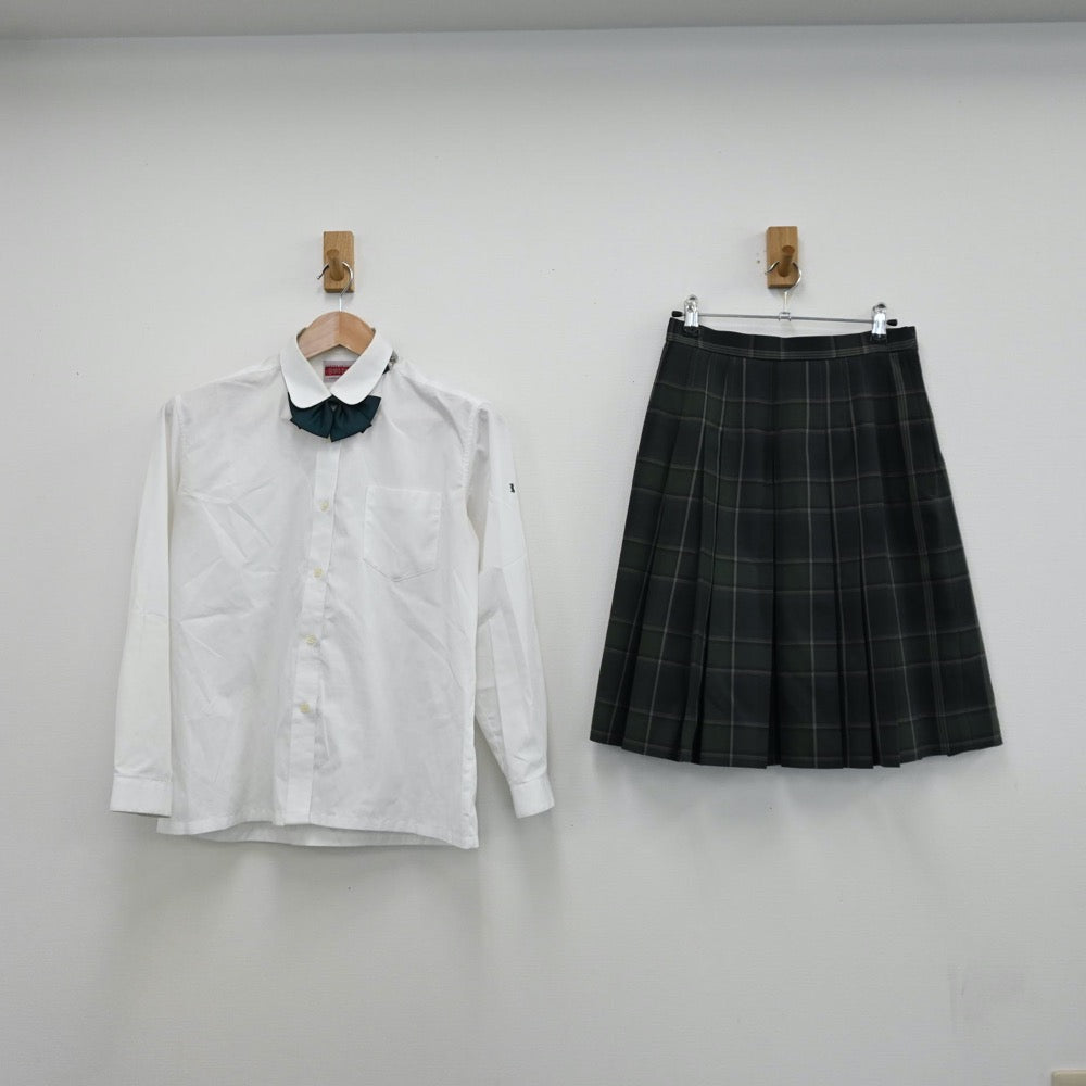 【中古】愛知県 小牧高等学校 女子制服 4点（ブレザー・シャツ・スカート）sf011701