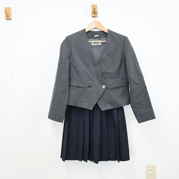 中古制服】岐阜県 東濃実業高等学校 女子制服 3点（ブレザー・ニット・スカート）sf011703【リサイクル学生服】 | 中古制服通販パレイド