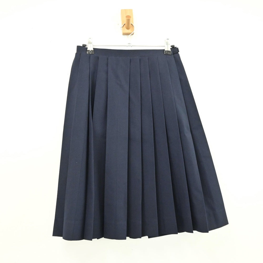 【中古】東京都 昭和女子中学校 女子制服 3点（セーラー服・スカート）sf011704