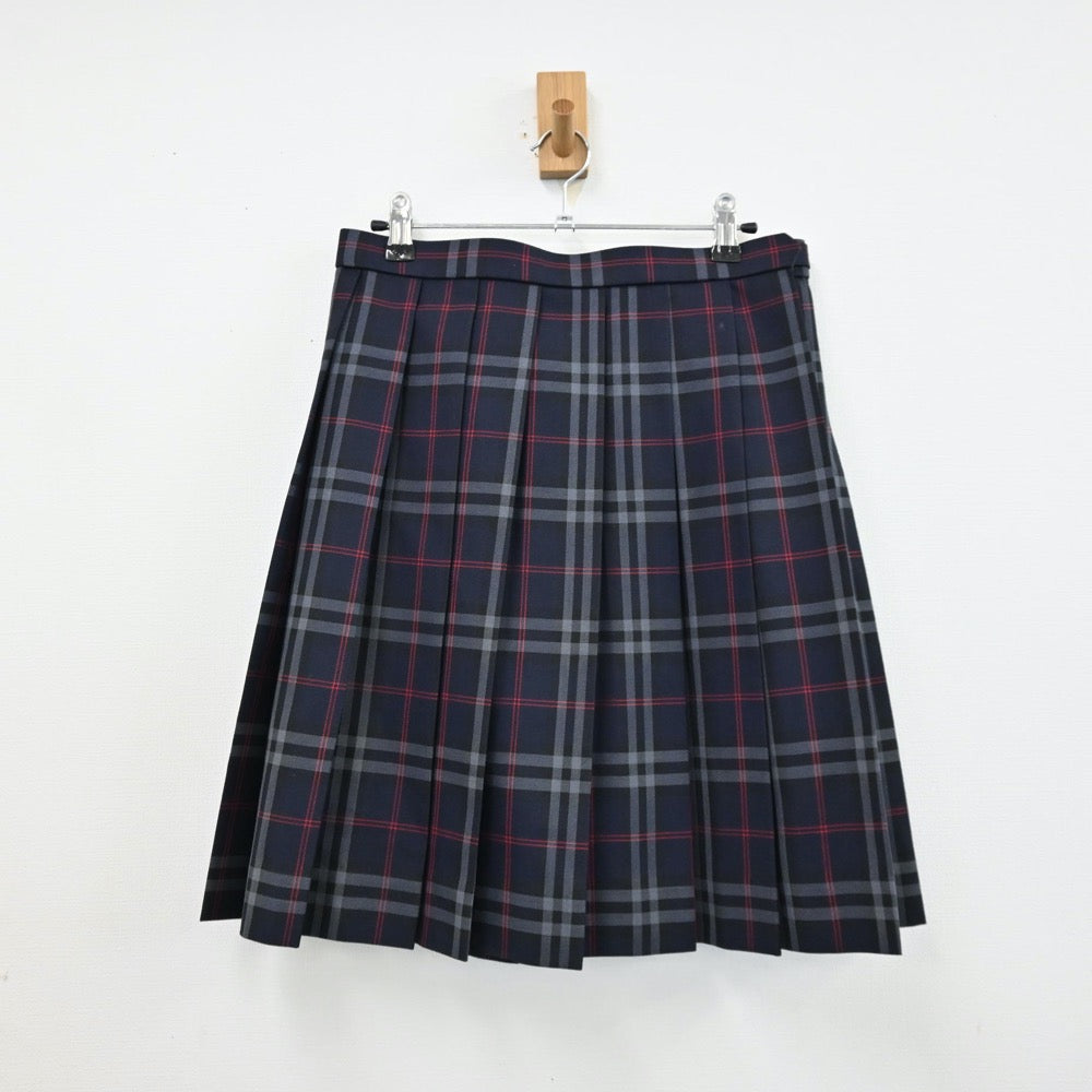 【中古】静岡県 焼津高等学校 女子制服 4点（ブレザー・シャツ・ニット・スカート）sf011726