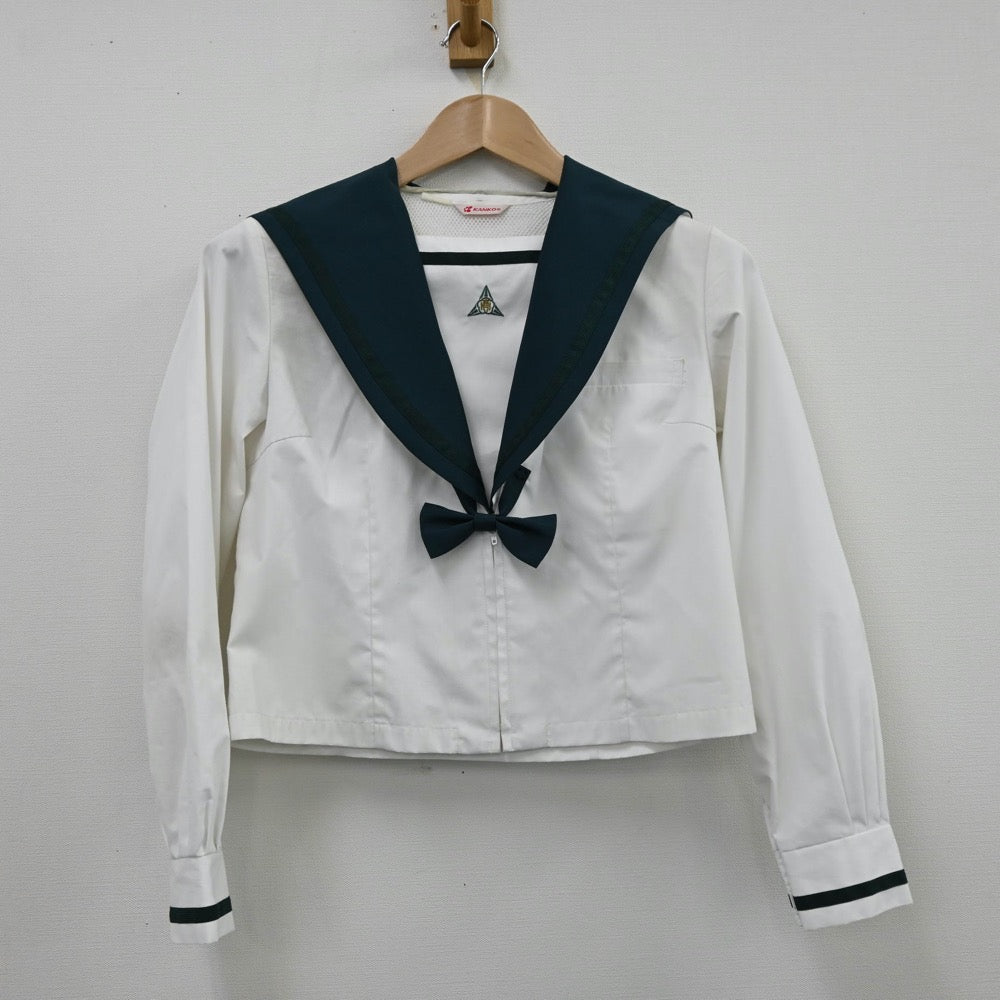 【中古】千葉県 成田国際高等学校 女子制服 4点（セーラー服）sf011734