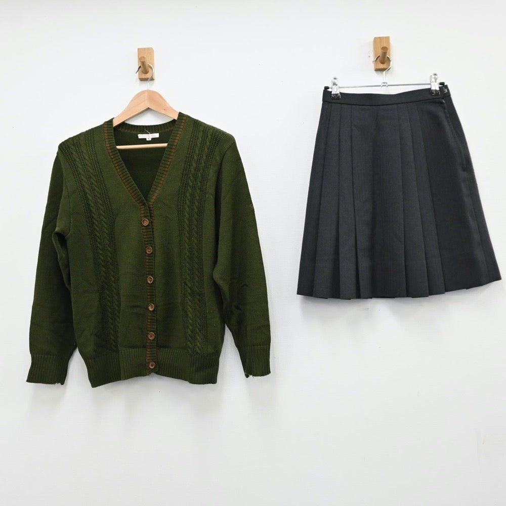 【中古】神奈川県 洗足学園中学高等学校 女子制服 5点（ブレザー・ニット・スカート）sf011753