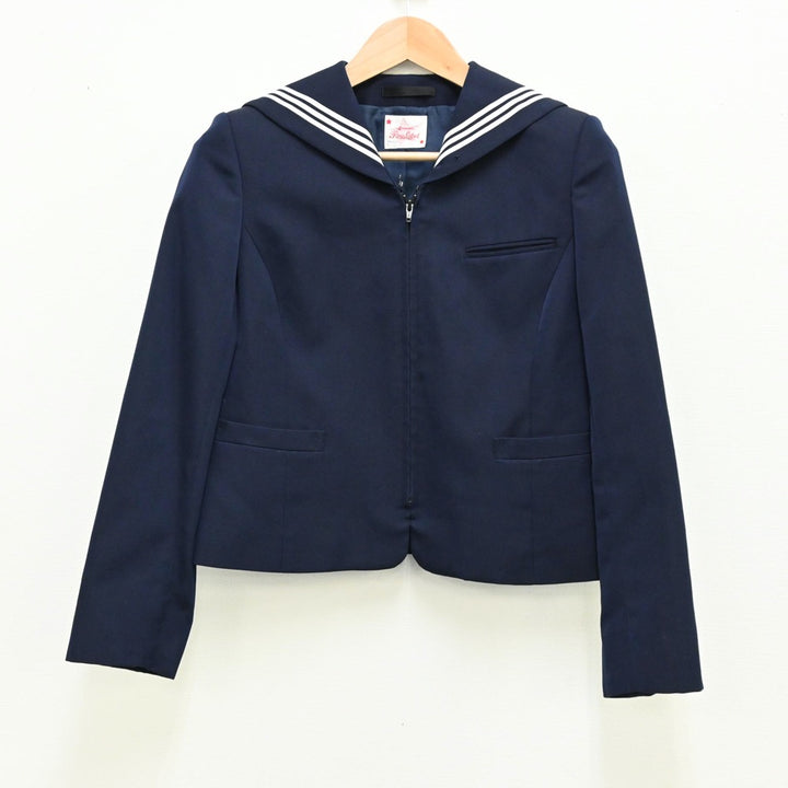 中古制服】香川県 高松第一中学校 女子制服 3点（セーラー服