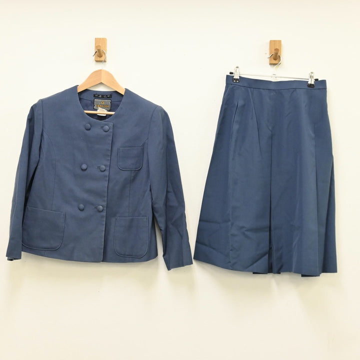 【中古】岩手県 上田中学校 女子制服 3点（ブレザー・スカート）sf011763