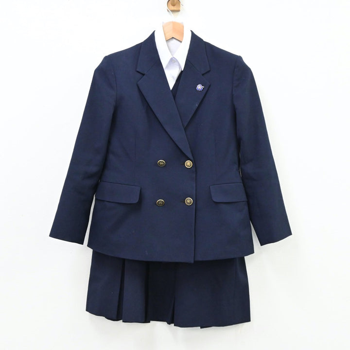 中古制服】神奈川県 樽町中学校 女子制服 5点（ブレザー・ベスト・シャツ・スカート）sf011791【リサイクル学生服】 | 中古制服通販パレイド