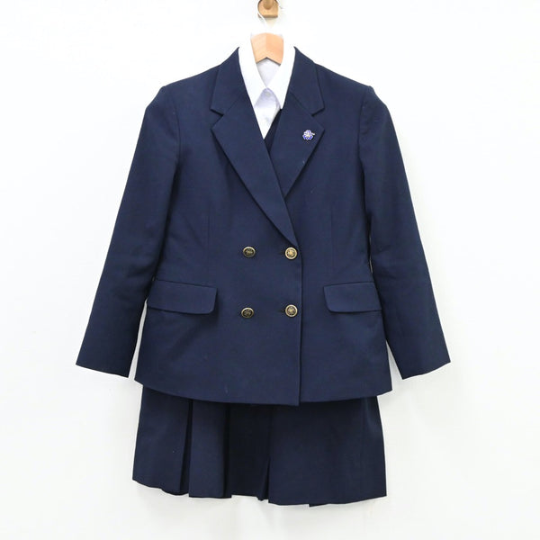 中古制服】神奈川県 樽町中学校 女子制服 5点（ブレザー・ベスト・シャツ・スカート）sf011791【リサイクル学生服】 | 中古制服通販パレイド