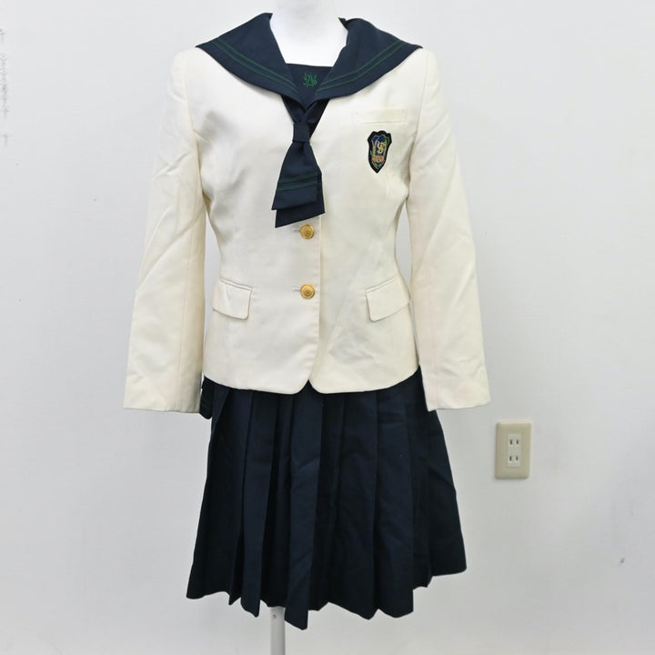 【中古制服】福岡県 西南学院中学校 女子制服 3点（ブレザー・セーラー服・スカート）sf011792【リサイクル学生服】 | 中古制服通販パレイド