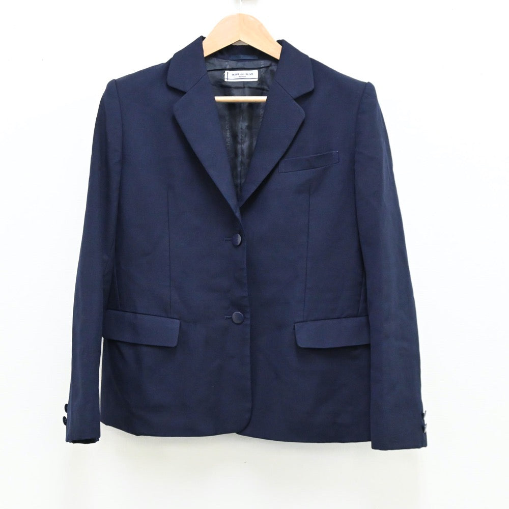 【中古】埼玉県 熊谷女子高等学校 女子制服 3点（ブレザー・ジャンパースカート・スカート）sf011868