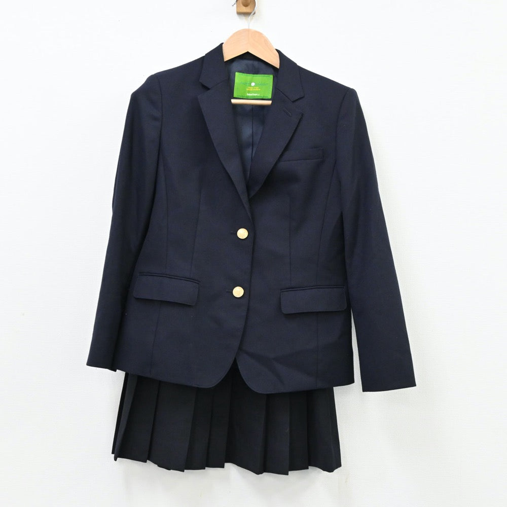 【中古】千葉県 松戸南高等学校 女子制服 3点（ブレザー・スカート）sf011869