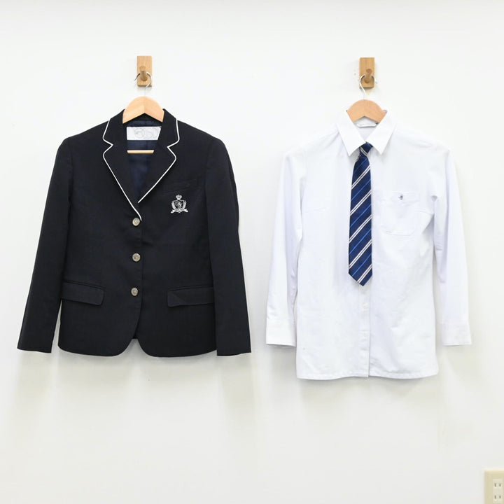 【中古制服】新潟県 日本文理高等学校 女子制服 4点（ブレザー・シャツ・スカート）sf011872【リサイクル学生服】 | 中古制服通販パレイド