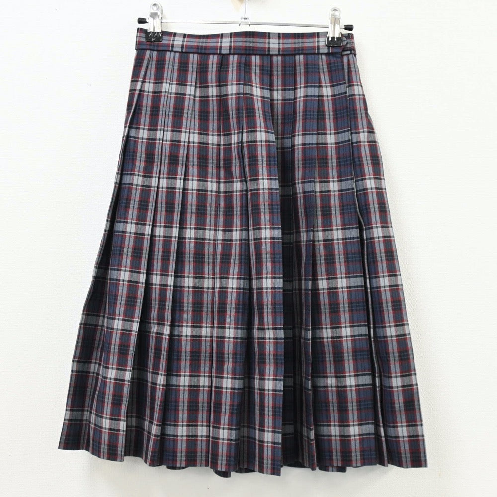 【中古】福岡県 稲築志耕館高等学校 女子制服 3点（ブレザー・スカート）sf011902