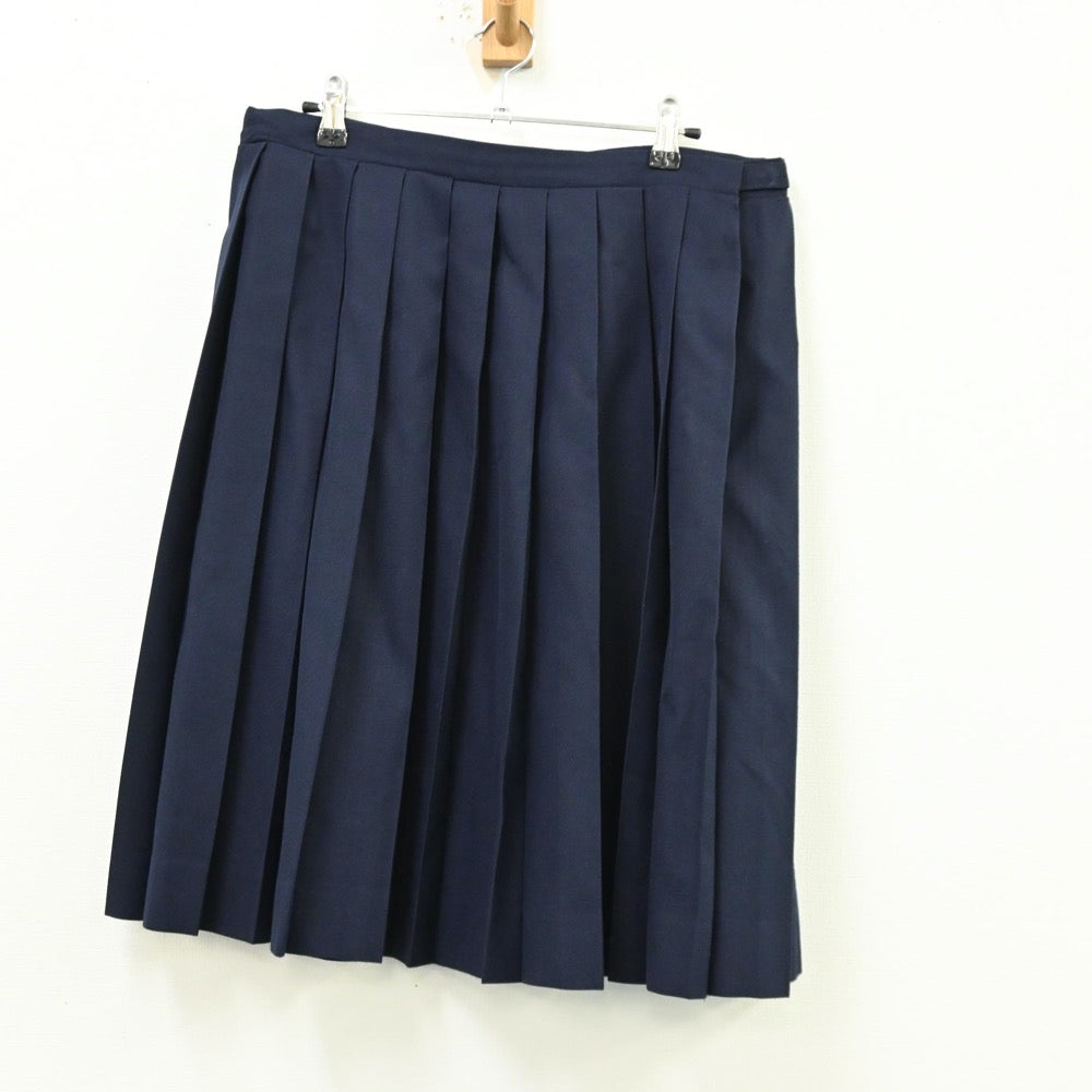 【中古】埼玉県 大谷場中学校 女子制服 5点（ブレザー・ベスト・シャツ・スカート）sf011905