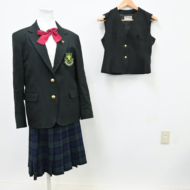 【中古制服】宮城県 仙台育英学園高等学校 女子制服 5点（ベスト・シャツ・スカート）sf011934【リサイクル学生服】 | 中古制服通販パレイド