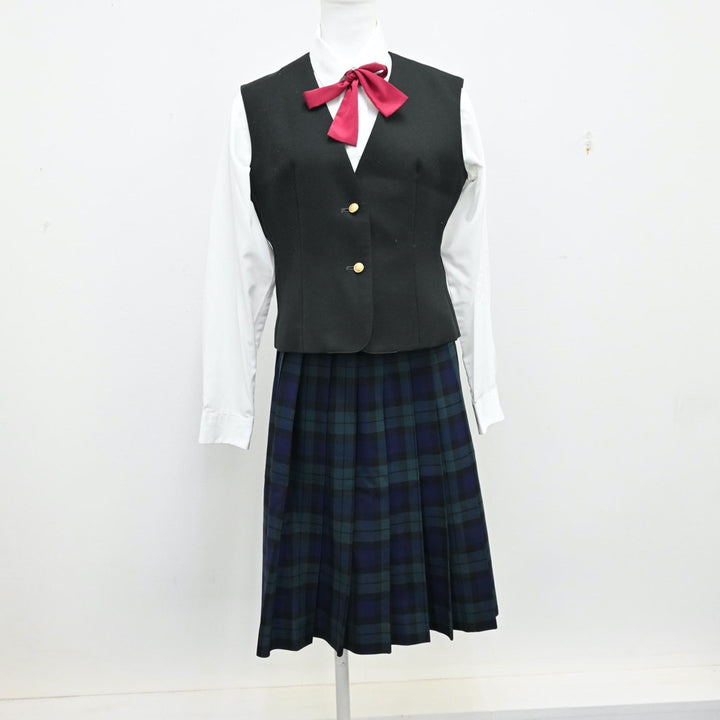 【中古制服】宮城県 仙台育英学園高等学校 女子制服 5点（ベスト・シャツ・スカート）sf011934【リサイクル学生服】 | 中古制服通販パレイド