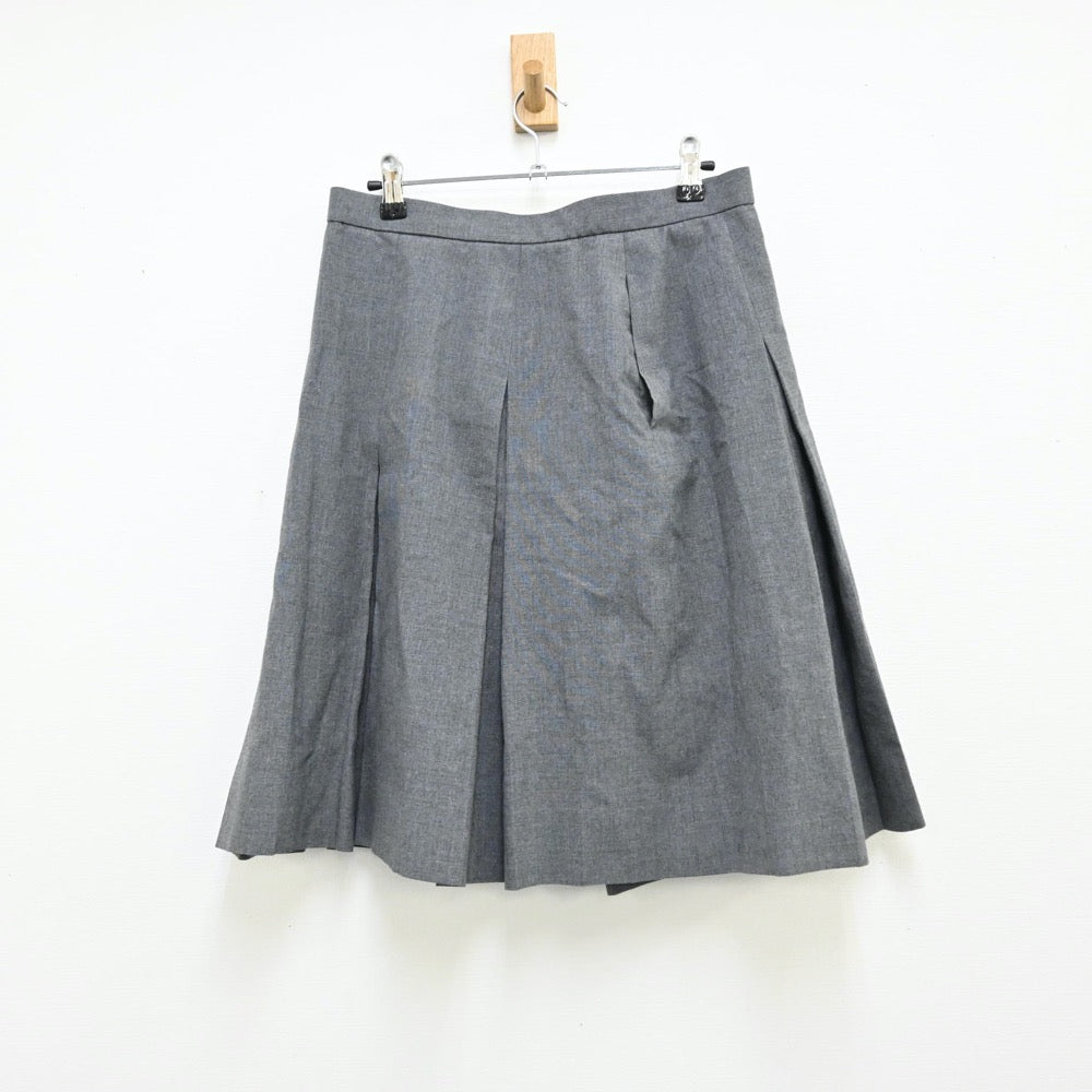 【中古】埼玉県 埼玉大学教育学部附属中学校 女子制服 2点（ベスト・スカート）sf011969