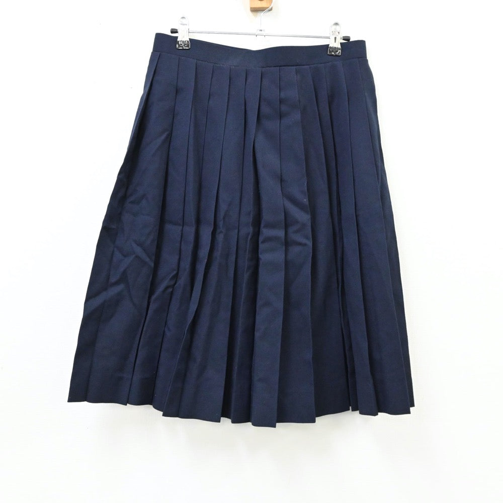 【中古】埼玉県 蓮田市立蓮田中学校 女子制服 4点（ブレザー・ベスト・スカート）sf011971