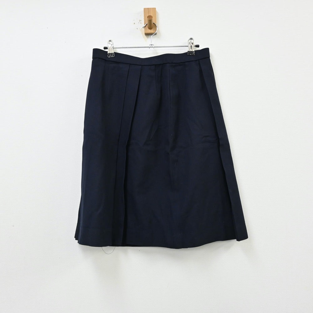 【中古】岡山県 清心女子高等学校 女子制服 4点（ブレザー・ニット・スカート）sf011973