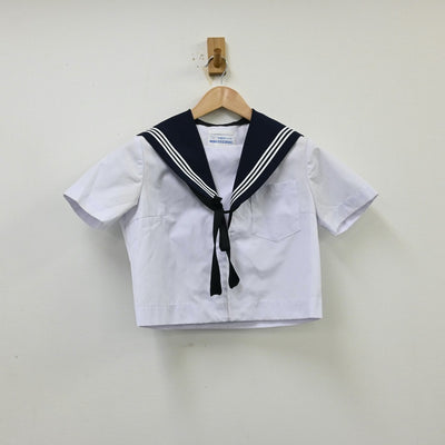 【中古】愛知県 一宮市立大和中学校 女子制服 3点（セーラー服・スカート）sf011978