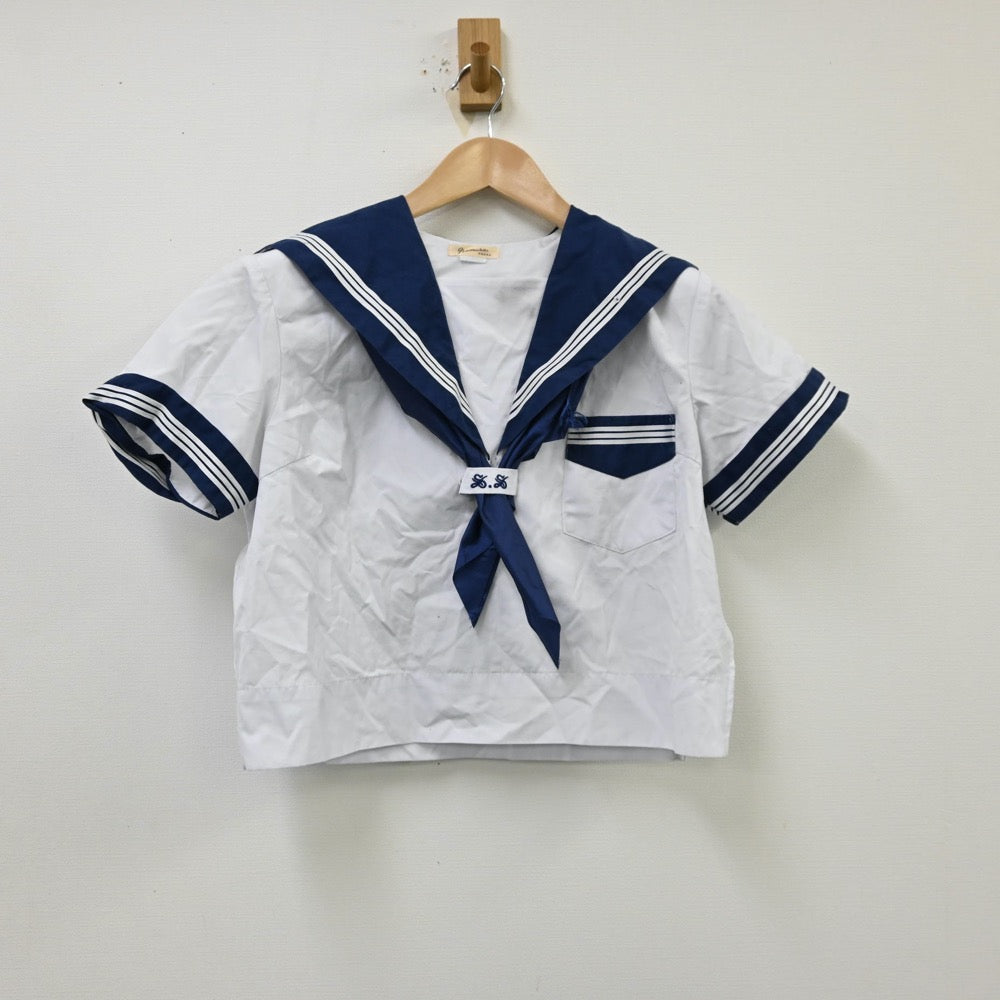 【中古】大阪府 大阪成蹊女子高等学校 女子制服 4点（セーラー服）sf011980