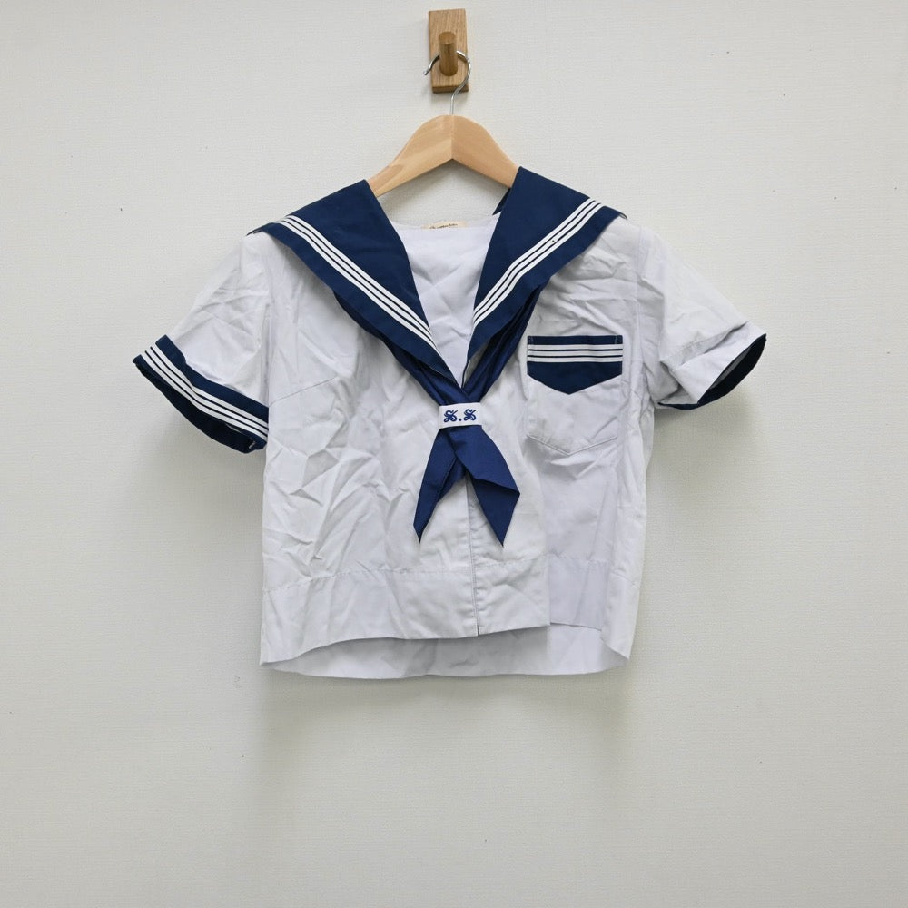 【中古】大阪府 大阪成蹊女子高等学校 女子制服 4点（セーラー服）sf011980