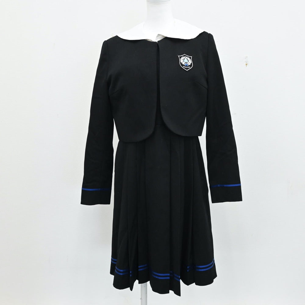 【中古】東京都 瀧野川女子学園高等学校 女子制服 4点（ブレザー・シャツ・ジャンパースカート）sf011990