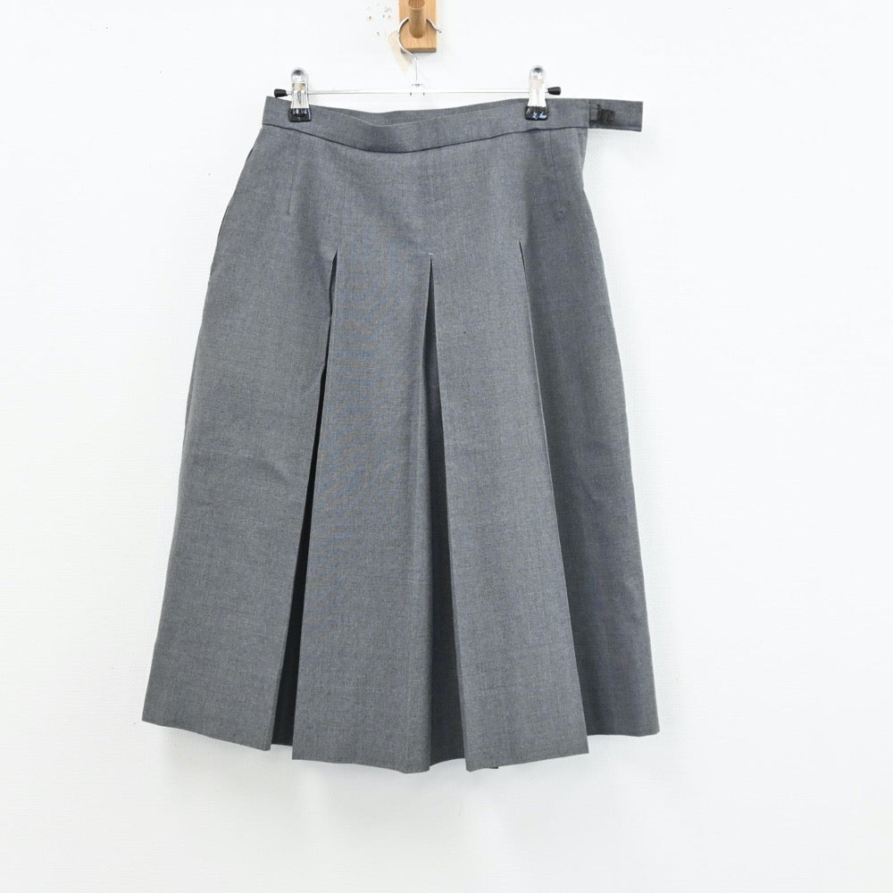 【中古】大阪府 大阪市立菫中学校 女子制服 4点（ベスト・シャツ・スカート）sf011996