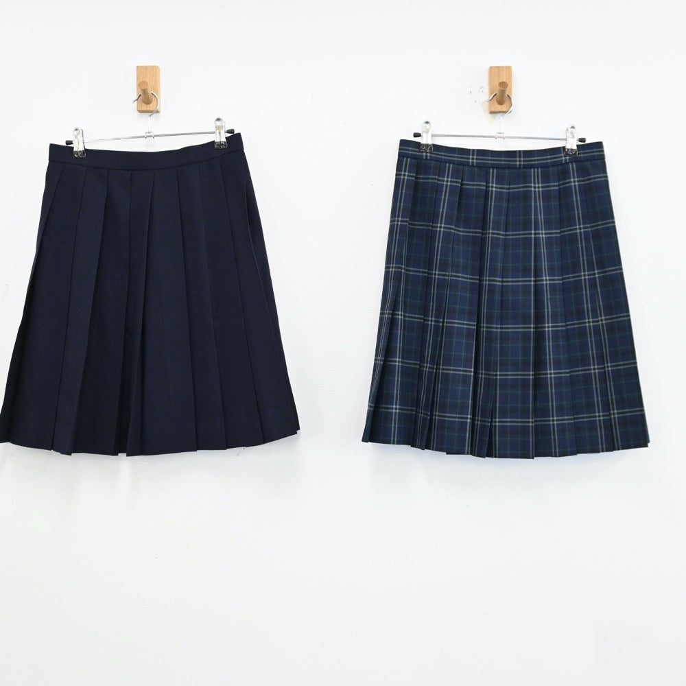 【中古】東京都 神田女子学園高等学校 女子制服 4点（ブレザー・スカート）sf011999