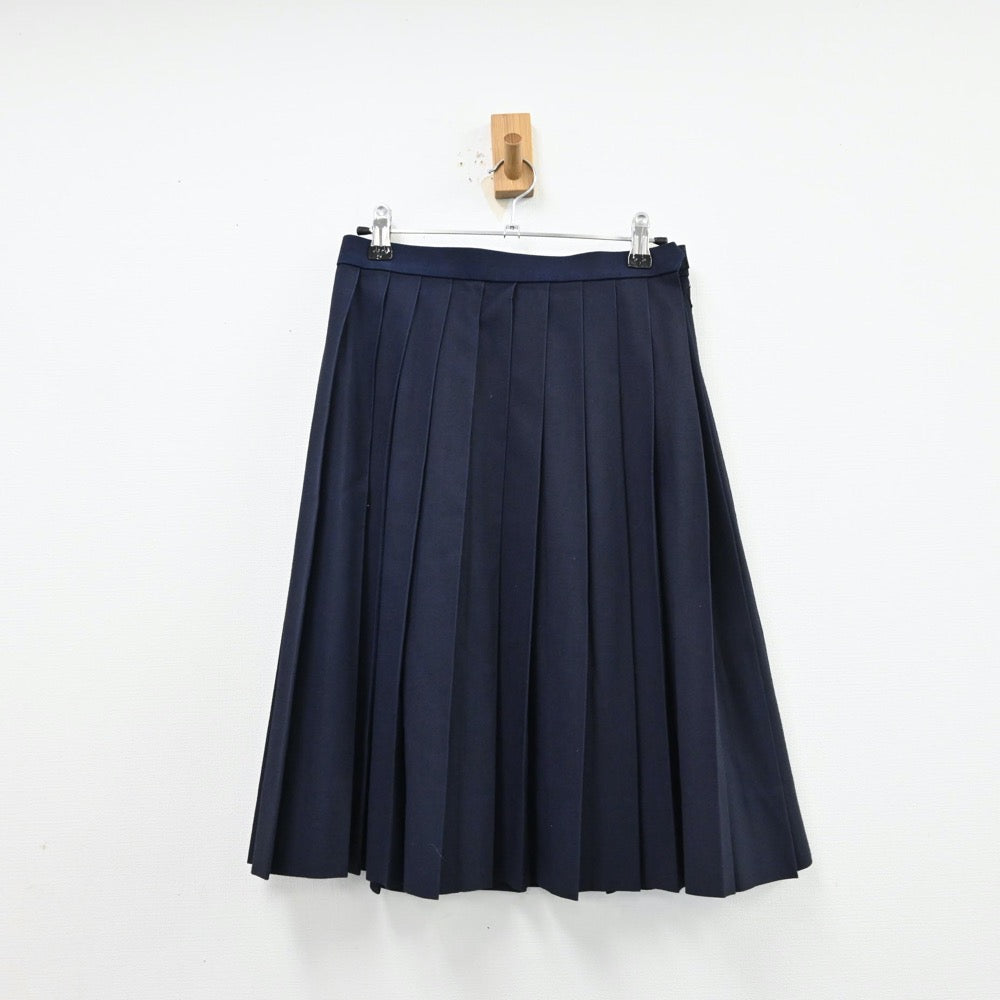 【中古】大阪府 長尾中学校 女子制服 5点（セーラー服・スカート）sf012010