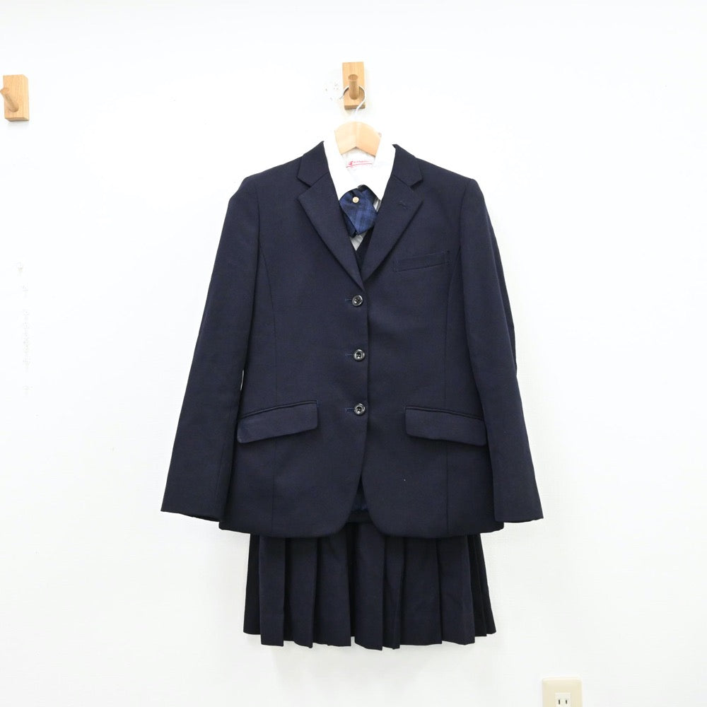 中古制服】東京都 東京家政大附属女子高等学校 女子制服 7点（ブレザー・シャツ・ベスト・ニット・スカート）sf012020【リサイクル学生服】 | 中古 制服通販パレイド