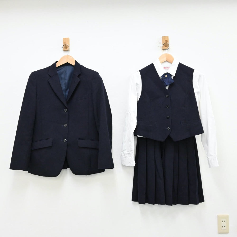 中古制服】東京都 東京家政大附属女子高等学校 女子制服 7点（ブレザー・シャツ・ベスト・ニット・スカート）sf012020【リサイクル学生服】 | 中古 制服通販パレイド