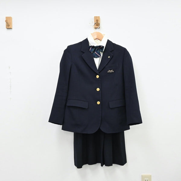 【中古制服】東京都 日大櫻丘高等学校 女子制服 8点（ブレザー