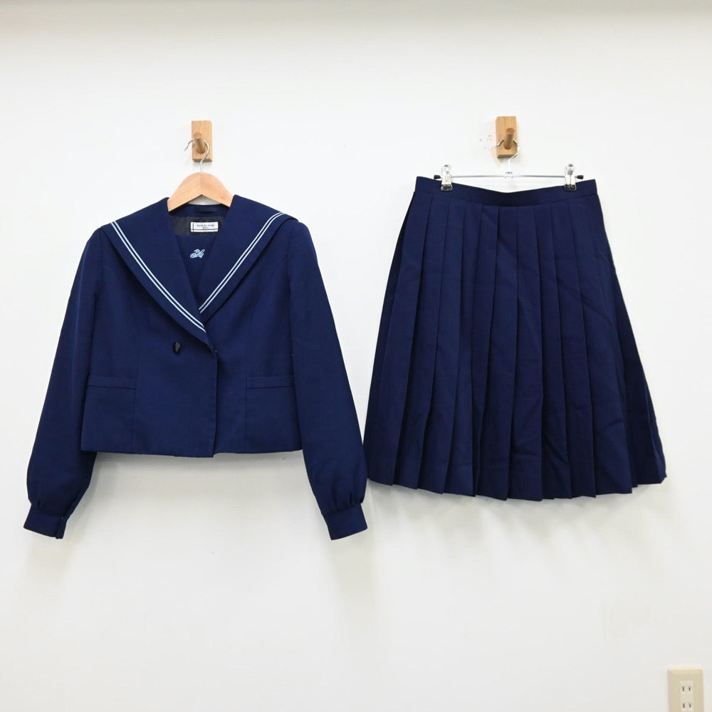 中古制服】青森県 東中学校 女子制服 2点（セーラー服・スカート）sf012055【リサイクル学生服】 | 中古制服通販パレイド