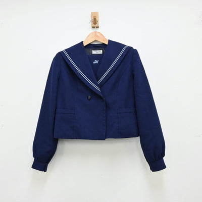 【中古】青森県 東中学校 女子制服 2点（セーラー服・スカート）sf012055