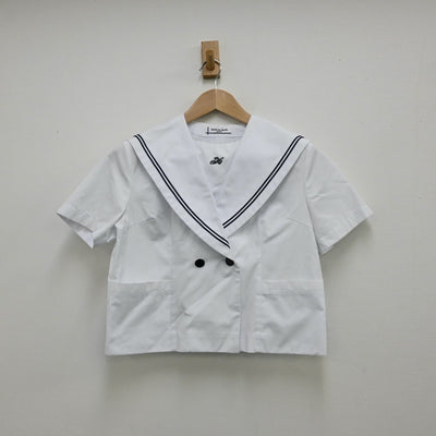 【中古】青森県 東中学校 女子制服 2点（セーラー服・スカート）sf012057