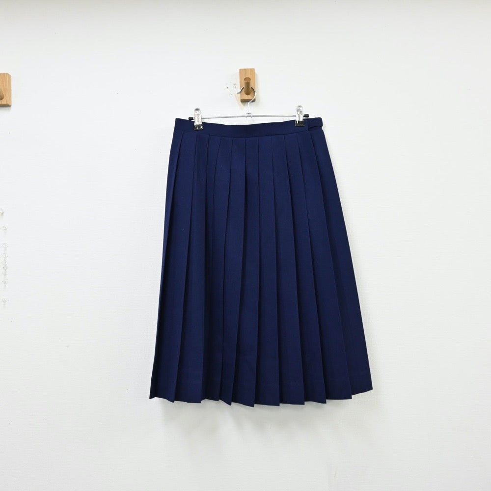 中古制服】青森県 東中学校 女子制服 2点（セーラー服・スカート