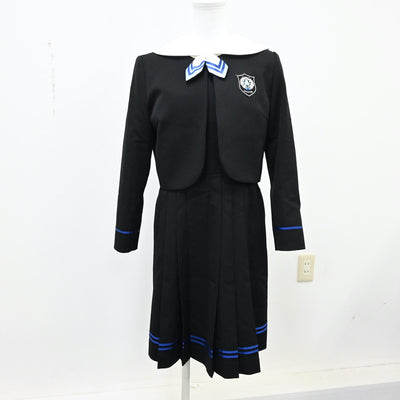 【中古】東京都 瀧野川女子学園中学高等学校 女子制服 7点（ブレザー・シャツ・ジャンパースカート）sf012077