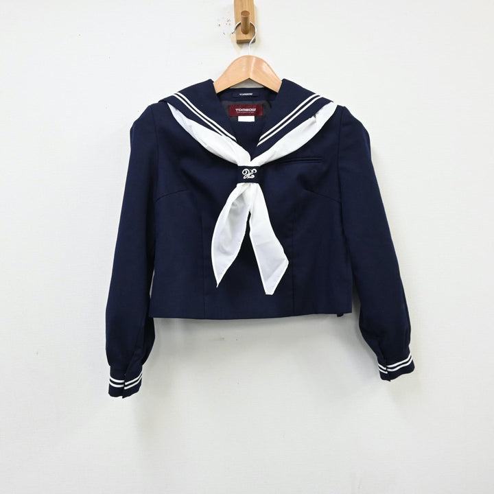 中古制服】埼玉県 土合中学校 女子制服 4点（セーラー服・スカート）sf012088【リサイクル学生服】 | 中古制服通販パレイド