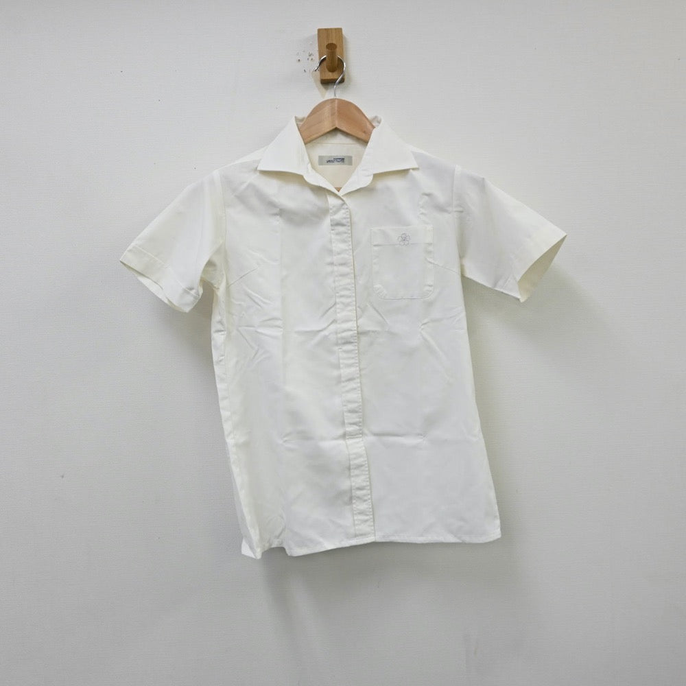 【中古】東京都 跡見学園中学校高等学校 女子制服 2点（シャツ・スカート）sf012089