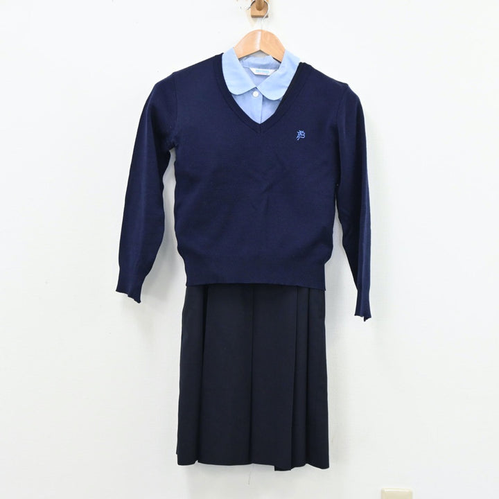 【中古制服】静岡県 静岡雙葉中学校・高等学校 女子制服 5点（ブレザー・シャツ・ニット・ジャンパースカート）sf012096【リサイクル学生服】 |  中古制服通販パレイド