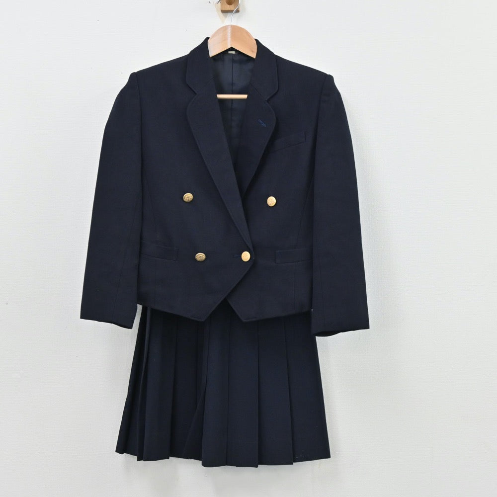 【中古】福岡県 光陵高等学校 女子制服 3点（ブレザー・ベスト・スカート）sf012111