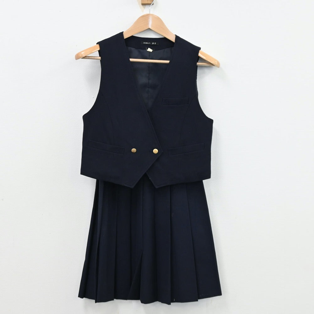 中古制服】福岡県 光陵高等学校 女子制服 3点(ブレザー・ベスト 中古制服】福岡県 光陵高等学校 女子制服 3点(ブレザー・ベスト