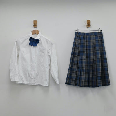【中古】東京都 高砂中学校 女子制服 5点（ブレザー・ニット・シャツ・スカート）sf012120