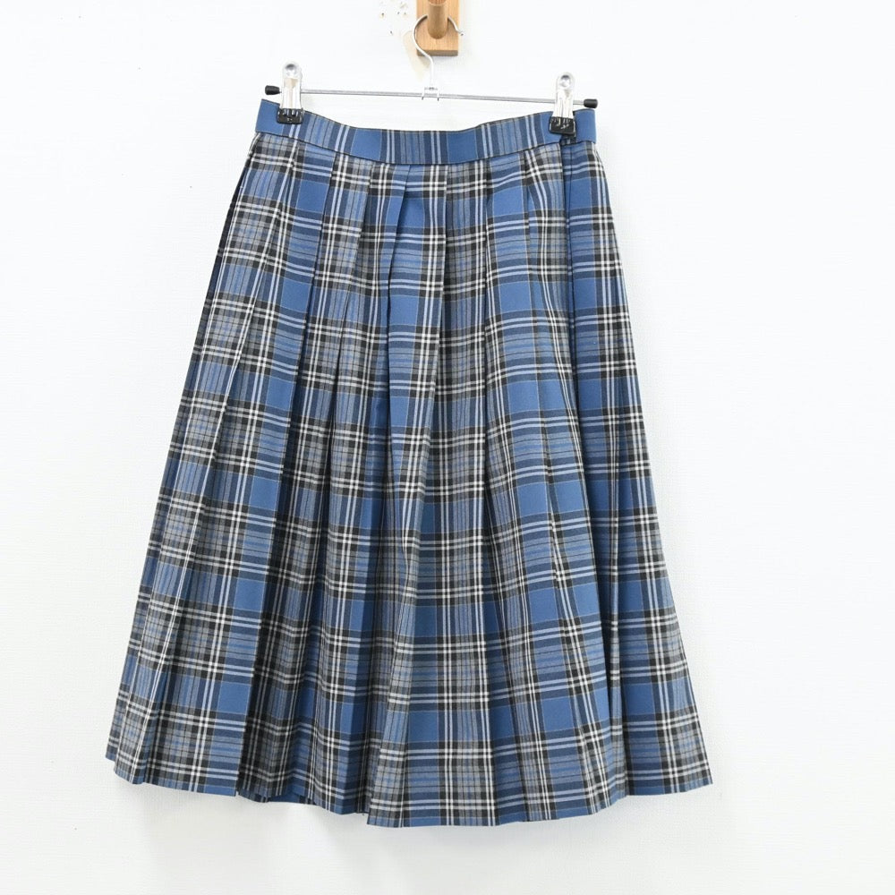 【中古】東京都 高砂中学校 女子制服 3点（シャツ・ニットベスト・スカート）sf012121