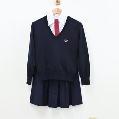 中古制服】兵庫県 葺合高等学校 女子制服 6点（ブレザー・ニット・シャツ・スカート）sf012123【リサイクル学生服】 | 中古制服通販パレイド