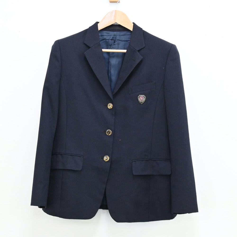 【中古】千葉県 柏の葉高等学校 女子制服 2点（ブレザー・スカート）sf012134