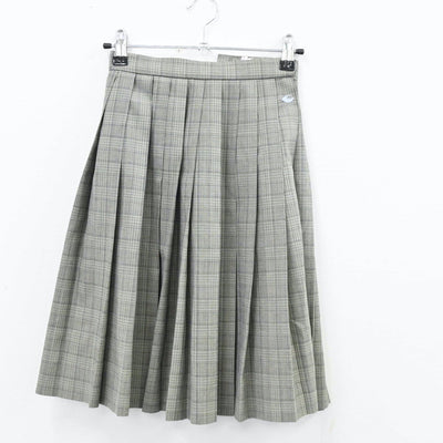 【中古】岐阜県 岐阜総合学園高等学校 女子制服 3点（シャツ・ニットベスト・スカート）sf012143