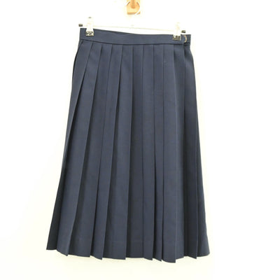 【中古】鳥取県 気高中学校 女子制服 2点（ベスト・スカート）sf012153