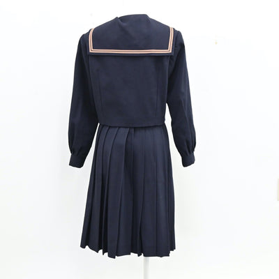 【中古】岡山県 岡山南高等学校 女子制服 3点（ブレザー・セーラー服・スカート）sf012156